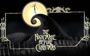 Nightmare Before Christmas Moonlight Hill Wallpaper