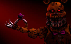 Nightmare Freddy Five Nights Wallpaper