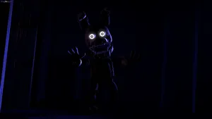Nightmare Freddy Plushtrap Minigame Wallpaper