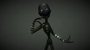 Nightmare Puppet Character Wallpaper