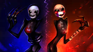 Nightmare Puppet Characters Wallpaper