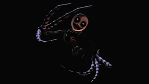 Nightmare Puppet Horror Creature Wallpaper