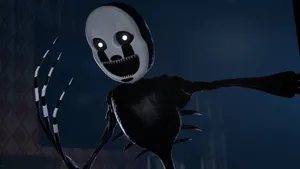 Nightmare Puppet Horror Scene Wallpaper