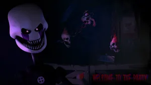 Nightmare Puppet Horror Scene Wallpaper