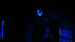 Nightmare Puppet In Dark Room Wallpaper