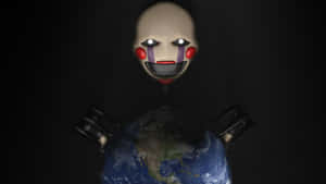 Nightmare Puppet Over Earth Wallpaper