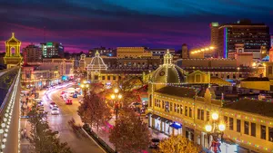 Nighttime View In Missouri Wallpaper