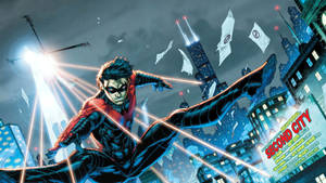 Nightwing Animated Art Wallpaper