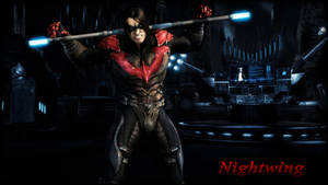 Nightwing Long Hair Wallpaper