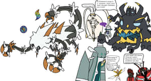 Nihilego Comics Wallpaper