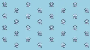 Nihilego Pattern Wallpaper