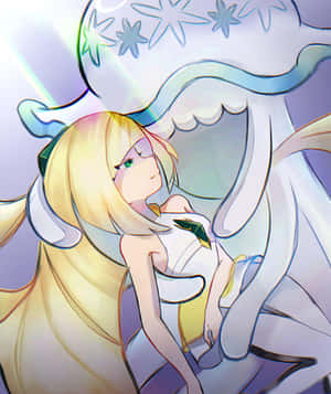 Nihilego With Human Wallpaper