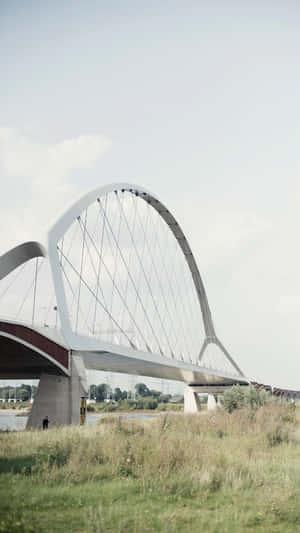 Nijmegen Bridge Architecture Skyline Wallpaper