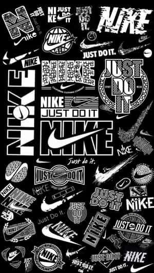 Nike Branding Collage Aesthetic.jpg Wallpaper