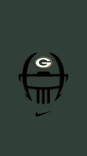 Nike Inspired Green Bay Packers Logo Wallpaper