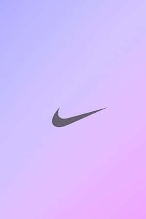 Nike Swoosh Purple Gradient Aesthetic.jpg Wallpaper