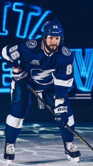 Nikita Kucherov Russian Ice Hockey Player Wallpaper