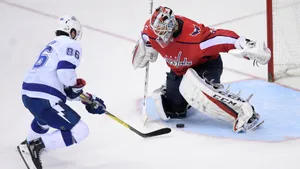 Nikita Kucherov Tampa Bay Lightning Vs. Washington Capitals Wallpaper