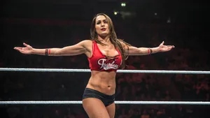 Nikki Bella Owns The Wrestling Stage Wallpaper