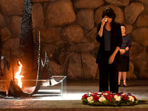 Nikki Haley In A Moment Of Contemplation Wallpaper