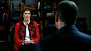 Nikki Haley Interview Wallpaper