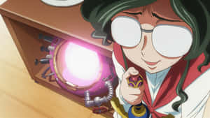 Nina Einstein - Geass Scientist In Action Wallpaper