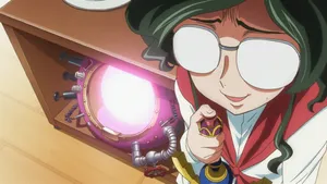 Nina Einstein - Geass Scientist In Action Wallpaper