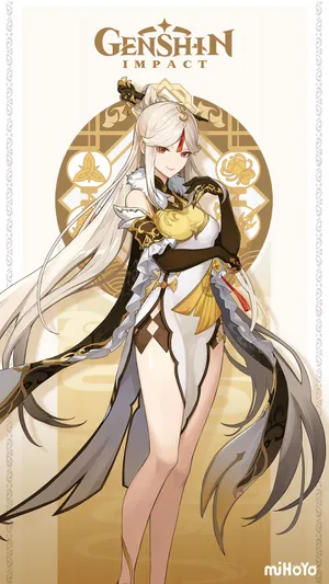 Ningguang Genshin Impact Phone Wallpaper