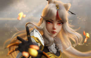 Ningguang, The Geo Empress In Genshin Impact Wallpaper