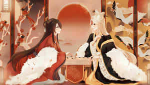 Ningguang: The Opulent Lady Of Genshin Impact Wallpaper