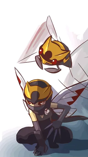 Ninjask With Human Form Wallpaper