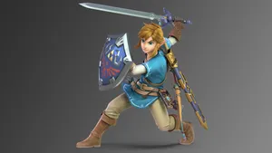 Nintendo's Super Smash Bros Ultimate Character, Link, In All His Glory! Wallpaper