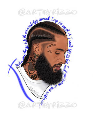 Nipsey Hussle Art Wallpaper