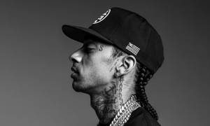 Nipsey Hussle Side Profile Wallpaper