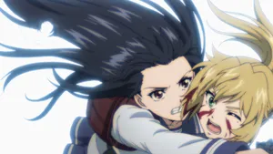 Nise And Yuri High-rise Invasion Wallpaper