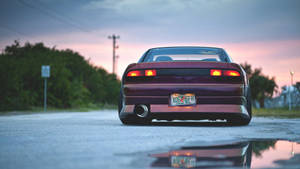 Nissan Purple Auto Wallpaper