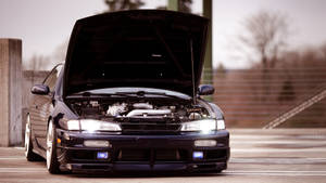 Nissan Silvia S14 Engine Wallpaper