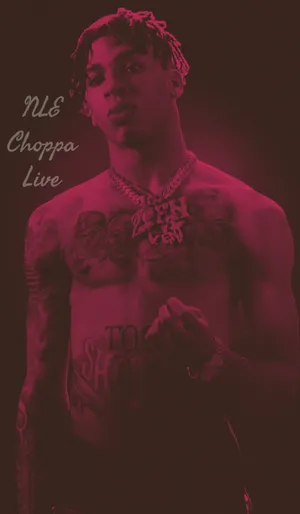 Nle Choppa Performing Live Wallpaper