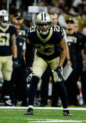 No. 23 Marshon Lattimore American Football Player Wallpaper