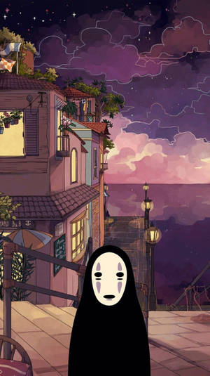 No-face Aesthetic Night Wallpaper