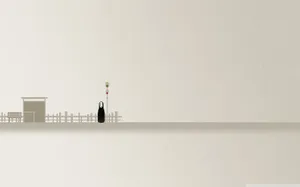 No Face Floating In The Air Wallpaper