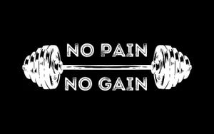 No Pain No Gain Motivation Wallpaper