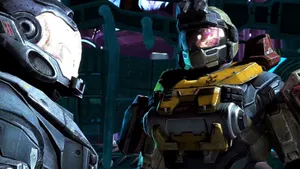 Noble Team's Jorge-052 In Action Wallpaper