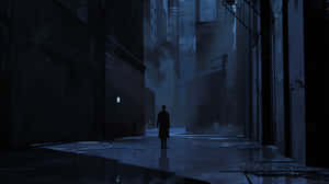 Nocturnal_ Alleyway_ Solitude.jpg Wallpaper