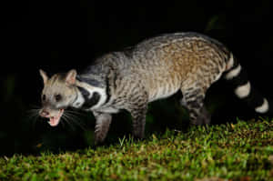 Nocturnal Civetin Habitat Wallpaper