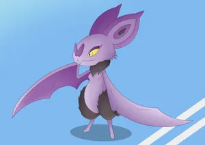 Noibat In Blue Background Wallpaper