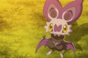 Noibat On Grass Wallpaper