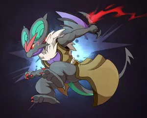 Noivern Battle Stance Wallpaper