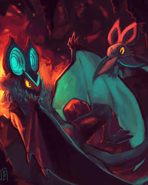 Noivern Fierce Night Flyer Wallpaper