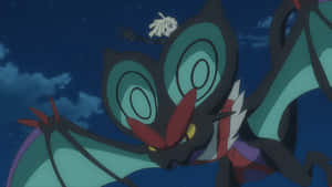 Noivern Flying Night Sky Wallpaper